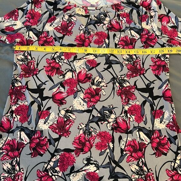 (3/$15) Cato Stretch Floral blouse size XS - Picture 7 of 12
